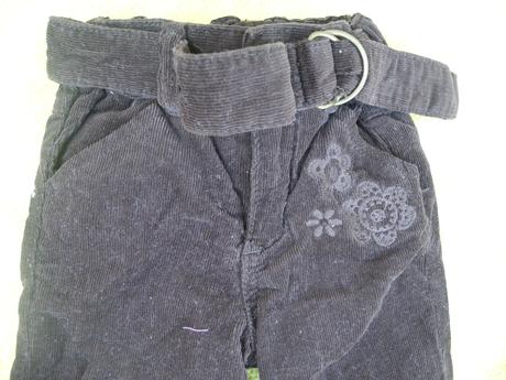 Podšité manšestráky, h&m,62