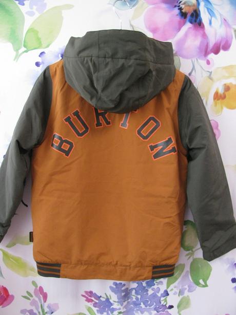 Dětská zimní lyžařská bunda s kapucí burton, burton,134
