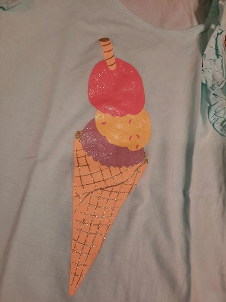 Tílko se zmrzlinou, h&m,134