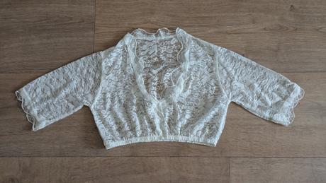 Ch40 krajkový crop top vel. s, 38, s