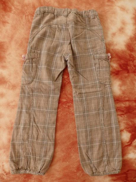 Kalhoty s podšívkou, h&m,122
