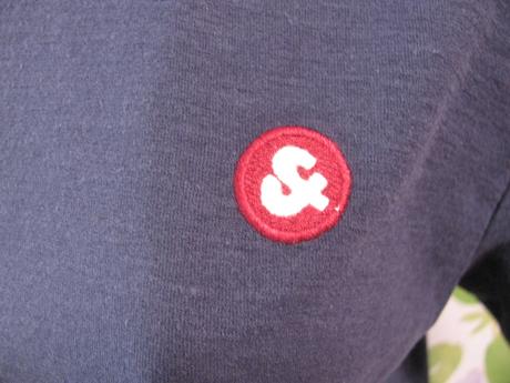 Dámské tmavě modré bavlněné tričko, l