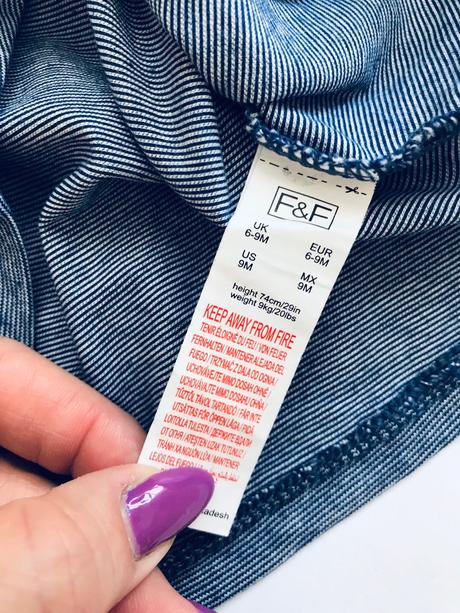 Triko melírované v. 6/9 měs., f&f,74