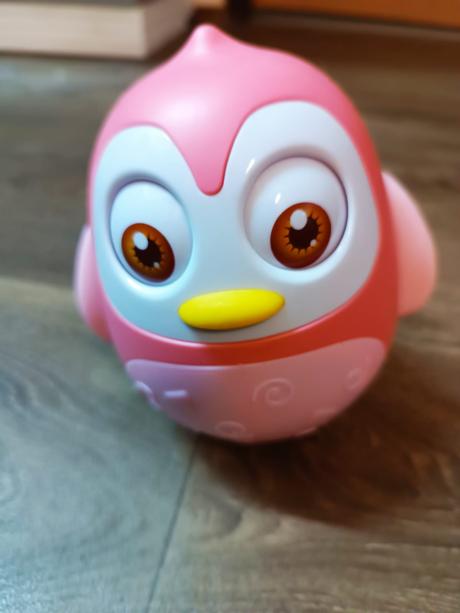 Senzorická hračka pro kojence - tučňák, 