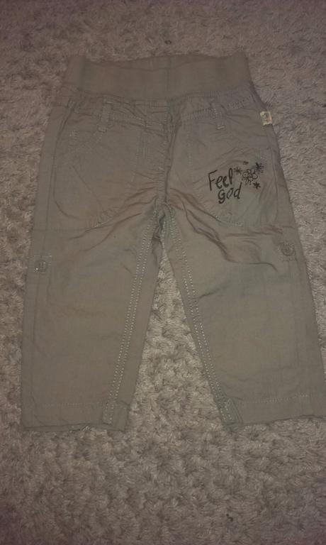 Kalhoty letní zkrátitelné na 3/4, 74