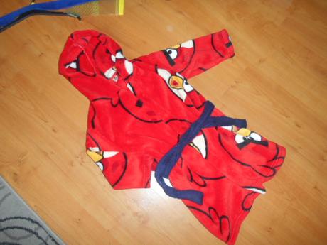 Župan angry birds vel.98-104, h&m,98