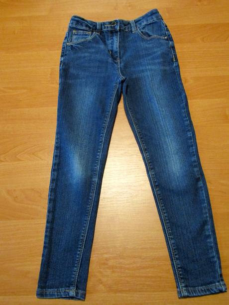 Dívčí džíny /skiny vel 128-134, george,134