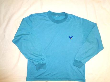 Tyrkysové tričko s ptáčkem 122/128, 122