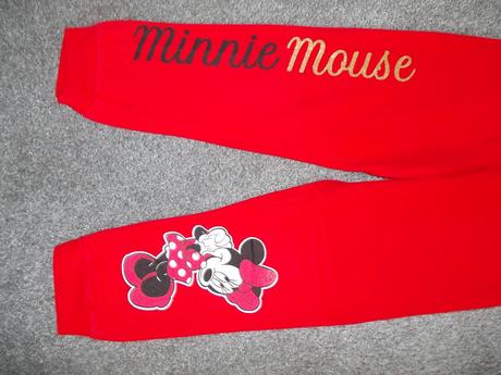 Tepláky / tepláčky minnie, vel.122, disney,122