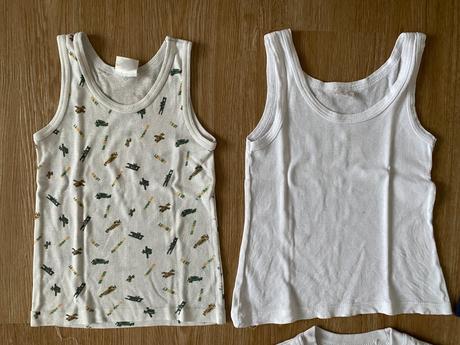 Chlapecký set 8ks - trika + roláky + tílka, 116