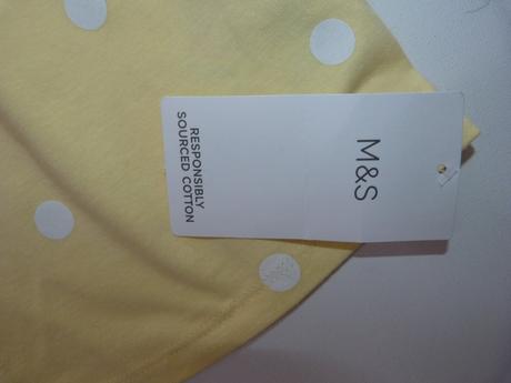 Ms nové bavlněné šaty vel. 86, marks & spencer,86