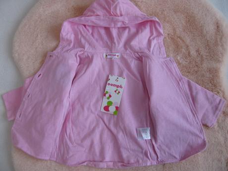 Jarní mikinová bundička-vel.3-6 měs., 68