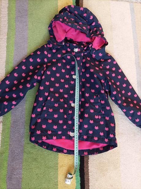 Nepromokavá bunda s fleecem, kids,110