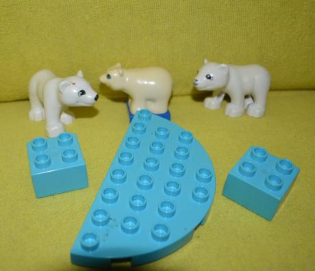 Lego duplo,lední medvědi,