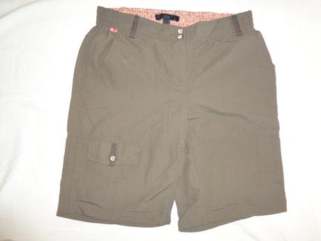 Luxusní khaki šortky - safari styl - chladivé, tcm,38