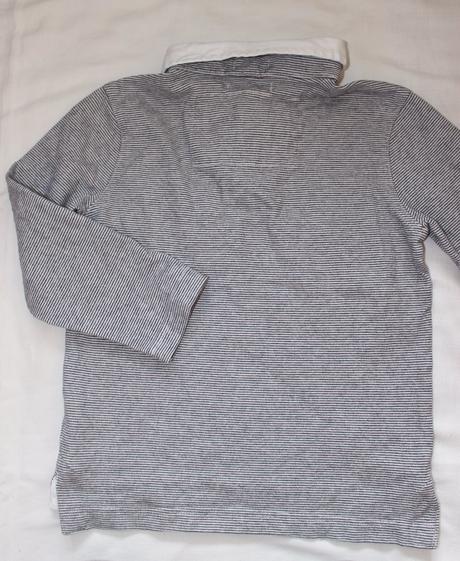 Ak113. pruhované polo tričko 5-6 let, marks & spencer,116