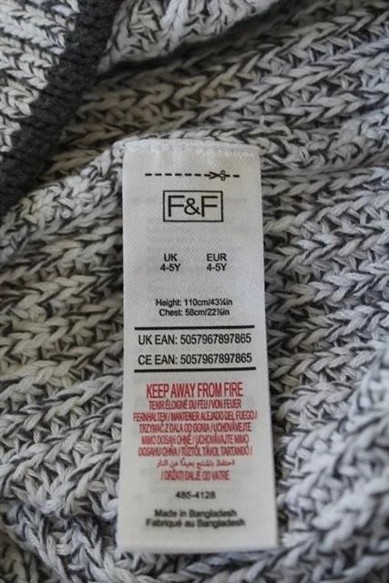 Svetr vel. 4 - 5 let, f&f,110