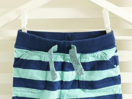 Pruhované šortky, f&f,80