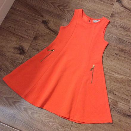 Neon oranžové šaty, matalan,122