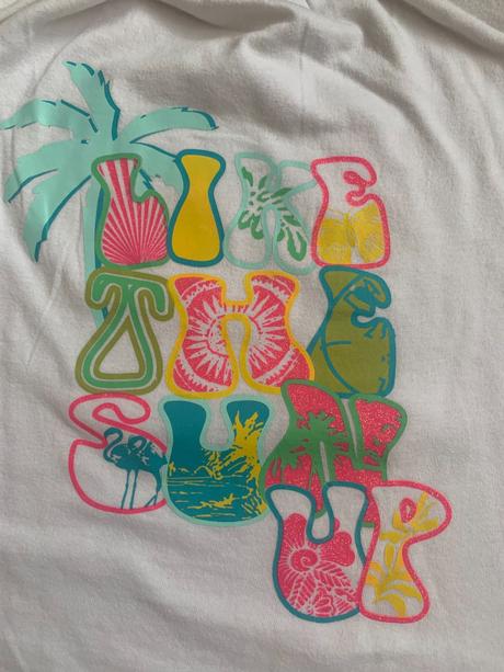 Tílko & tričko s palmou berti nkd vel. 122, berti,122