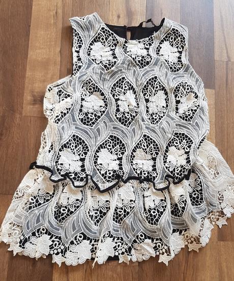 Krajkový top, next,m