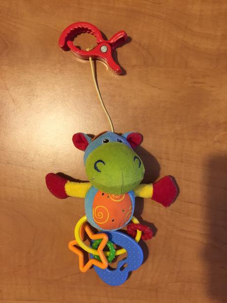 Plyšák/chrastítko na kočárek/autosedačku, 