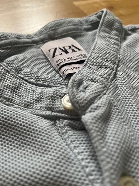 Polo tričko košile, zara,m