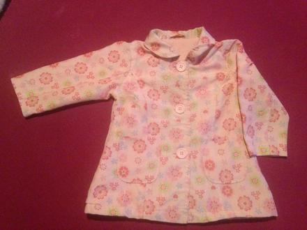 Dívčí bunda květy, 86