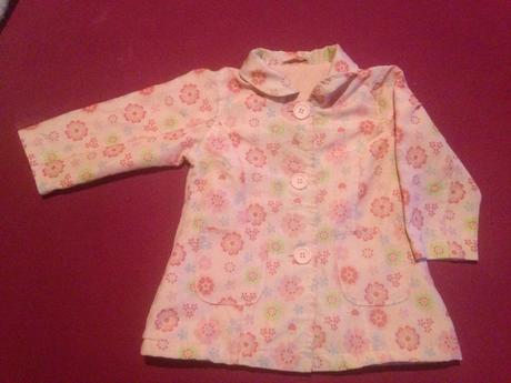 Dívčí bunda květy, 86