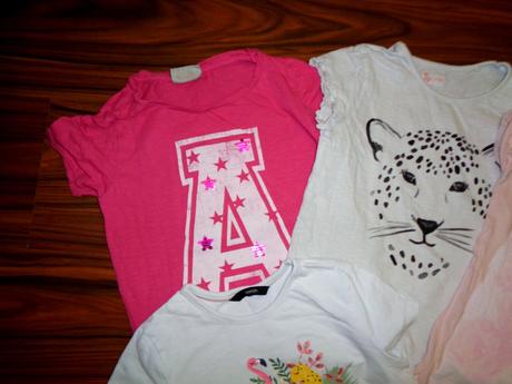 Letní balíček pro holku - 5 kusů - velikost 128, 122–134