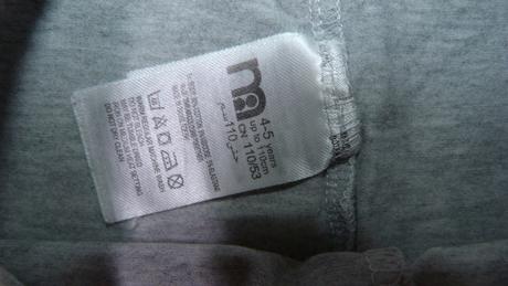 3/4 legíny, mothercare,110