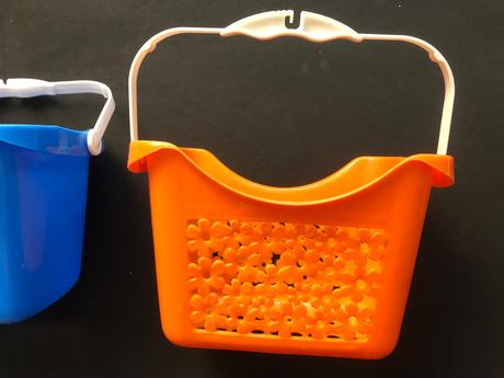 2 kosicky - oranzovy a modry - velikonoce,