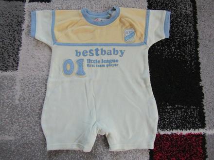 Letní overal pro kluka vel.62 zn.kiki & koko, kiki&koko,62