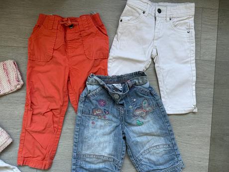 Sada oblečení, dívka, vel. 92 - 14 ks, 86–98