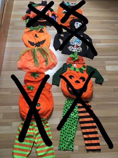 Halloweenský kostým-dýně 3-4roky, 