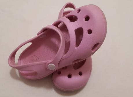 Crocs c9 - dětské gumové balerínky, sandálky, crocs,27