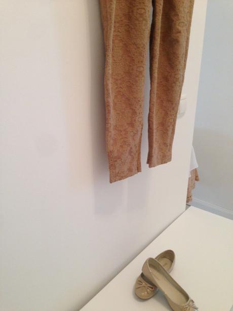 Kalhoty a halenka zara,vel.l sukne sisley+botky 35, zara,l