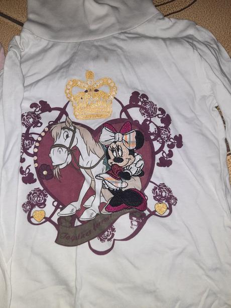 Dívčí roláky minnie, srdíčka vel. 104 - 110, disney,104