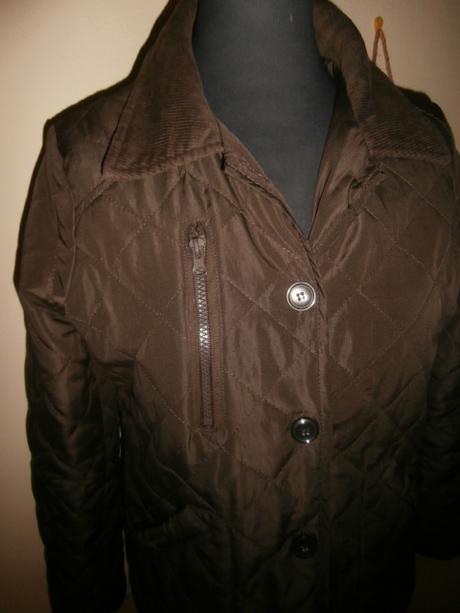 Prošívaný bundo kabátek na jaro - značky f&f, 42