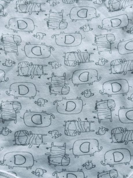 Body bez rukávu bíle se zvířátky- v.9/12 měs., tu,80