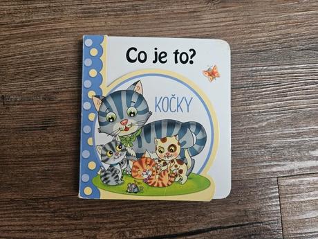 Dětská kniha knížka leporelo co je to kočky, 