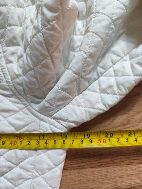 Bílá bunda / prošívaná bunda / jarní bunda, lindex,164