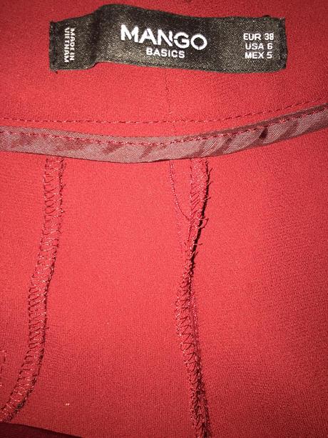 Kalhoty mango, mango,38