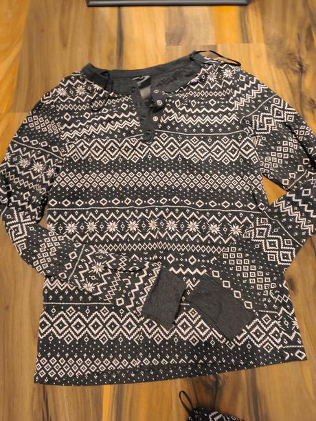 Vzorované pyžamo h&m 164 / xs, h&m,164