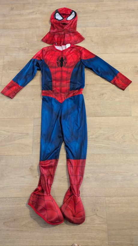 Ka448 karnevalový kostým spiderman vel. 9 - 10 let,