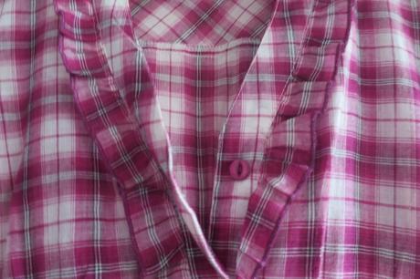 Kostkovaná blůzička, s