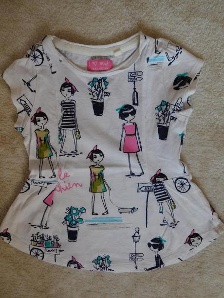 Tričko s holčičkama, next,98