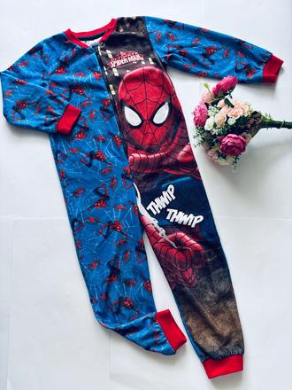 Ob/ overal flecový spiderman- v.110/116, age,110