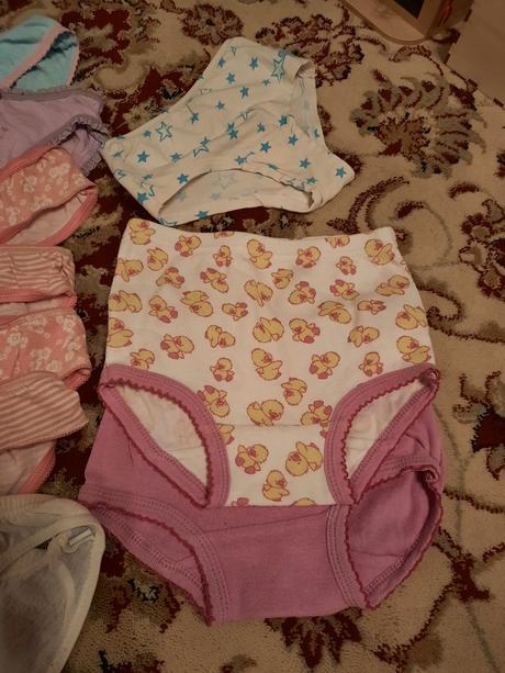22x dívčí kalhotky, primark,86