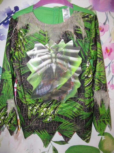 Karnevalový kostým - zombie,stvůra z bažin apod., 